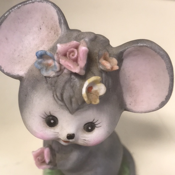 Vintage Napco Porcelain Mouse C-8616 (Made in Japan) - Picture 4 of 4